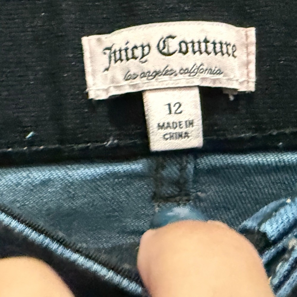 Juicy Couture Womens Size 12 Distressed Skinny Jeans Medium Wash Blue Denim - Picture 4 of 5